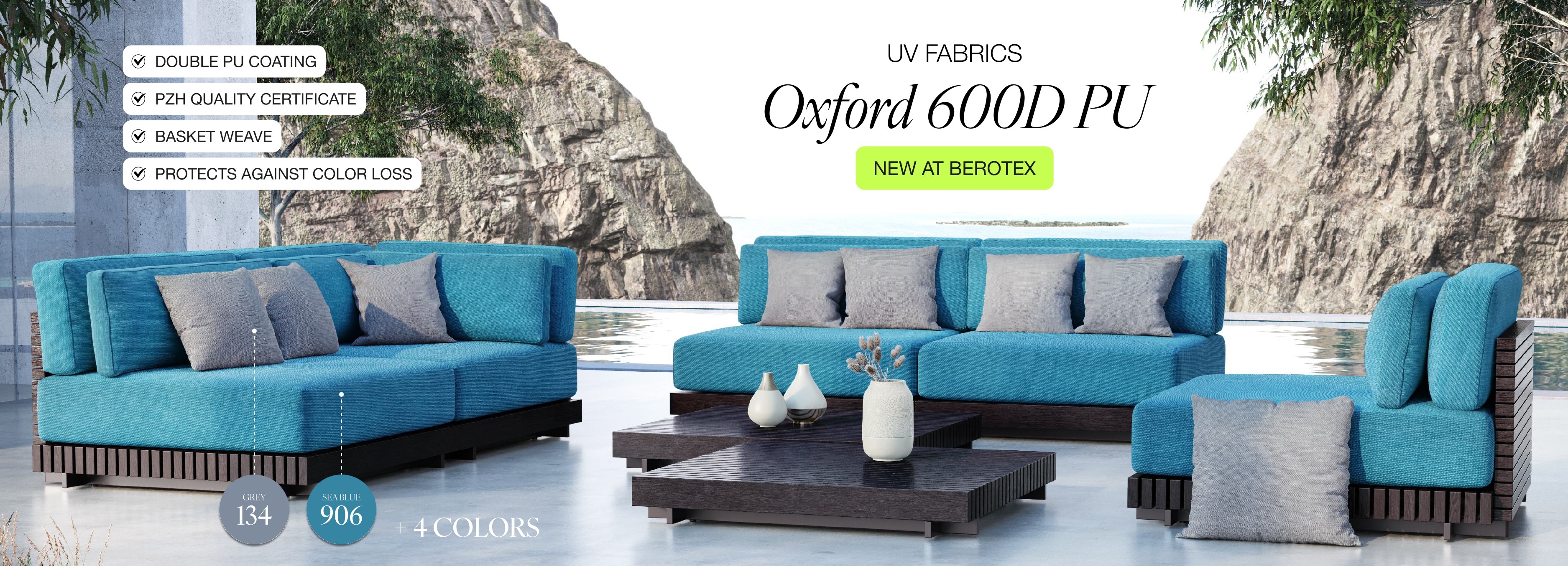 New Oxford 600 D UV Fabrics